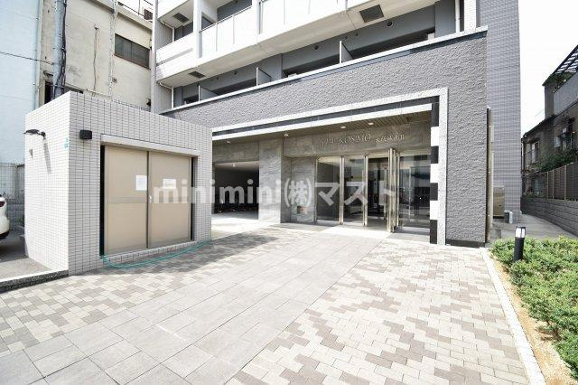 ジアコスモ大阪城南Ⅱのエントランス