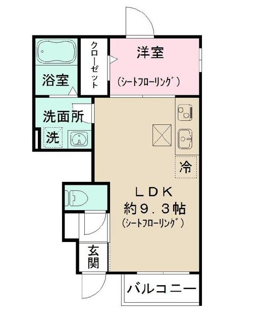 ポルタ・フォルトゥーナの間取り|間取りです。