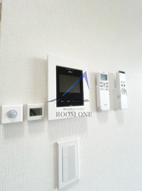 foret bleueのセキュリティ|モニター付きインターホンです。