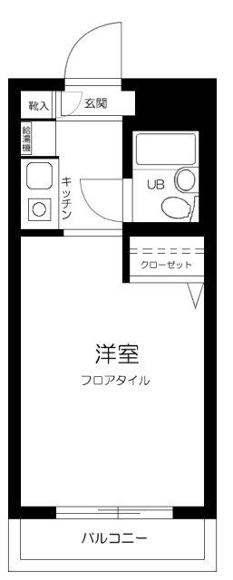 シティクレスト壱番館の間取り