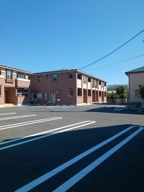 グランツきたじまⅡの駐車場