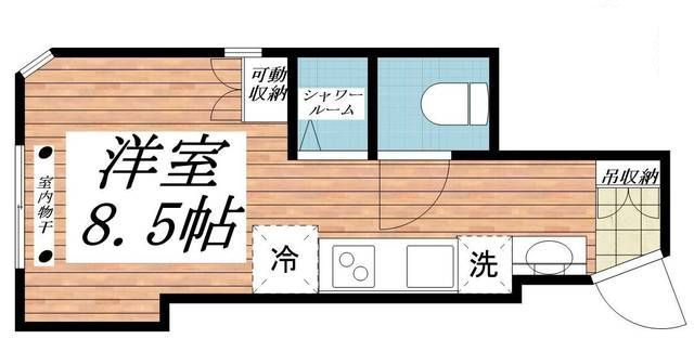 カーサビアンカ高松の間取り|間取りです。