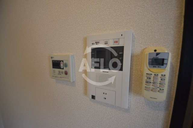 RIDGE北堀江のセキュリティ|プロシード北堀江　モニター付きインターフォン