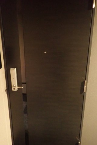 ステージグランデ新御徒町アジールコートの玄関