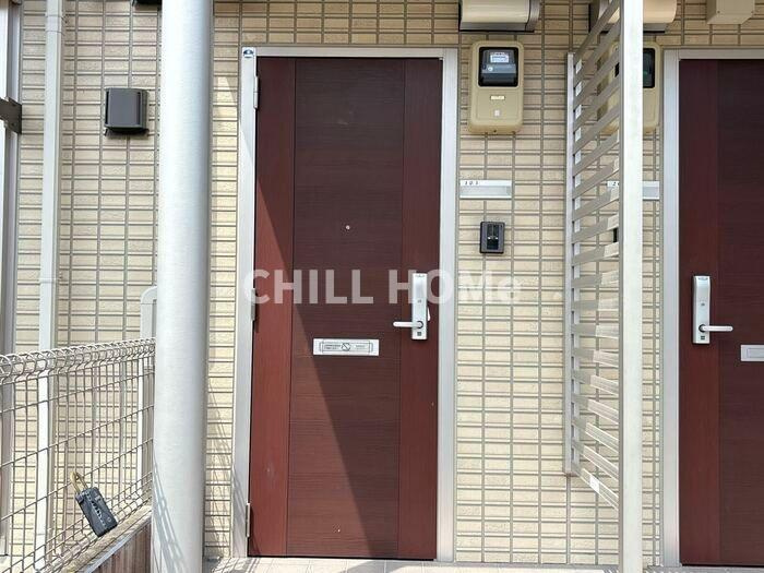 パルテールの玄関|当社、チルホームのHPもご覧ください(^^)/物件情報多数♪