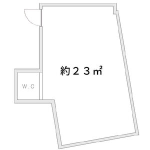 吹田市千里山東２丁目の店舗事務所の間取り