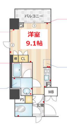 【間取り】 | CORVAL大森 | 間取り