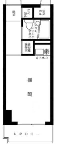 ライオンズマンション千駄ヶ谷第２の間取り