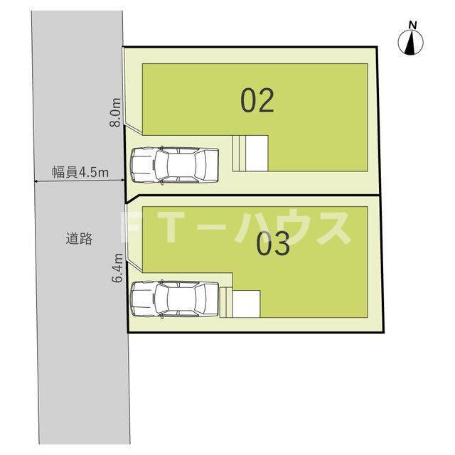 Ｓｕｍａｉ－ｔｏ習志野市東習志野０３の区画図