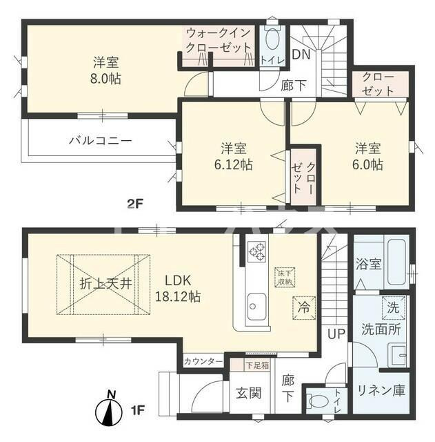 Ｓｕｍａｉ－ｔｏ習志野市東習志野０３の間取り