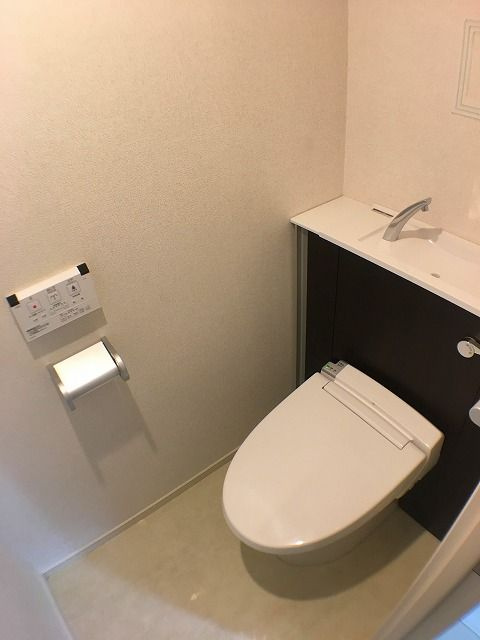 メゾン・ルーク山栄のトイレ|コンパクトで使いやすいトイレです