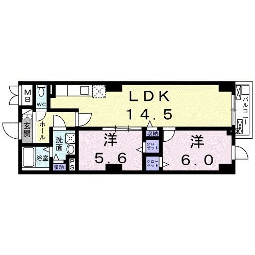 シエラ　クレストの間取り