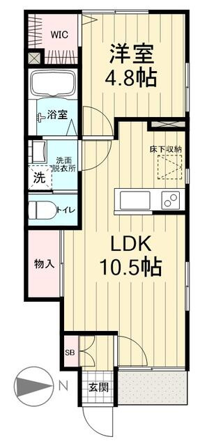 イーストアイリスの間取り