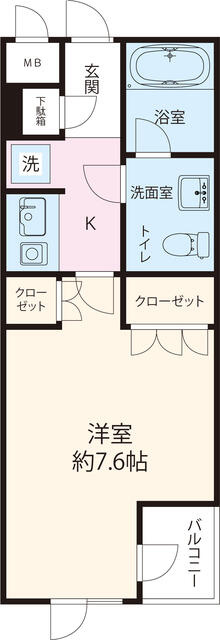 ステラコート行徳の間取り