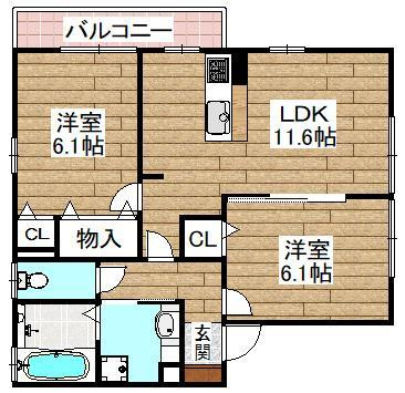 【間取り】 | サンハイム