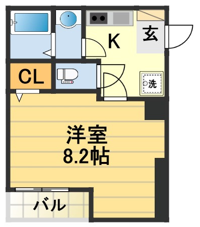 ウエストドリーム桂川の間取り