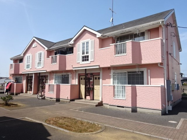 プリムヴェールⅡの外観|外はこのようになっています