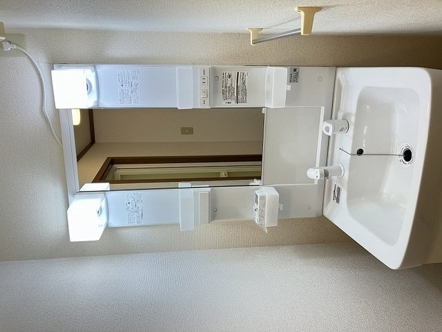プリムヴェールⅡの洗面所|使いやすい洗面所です
