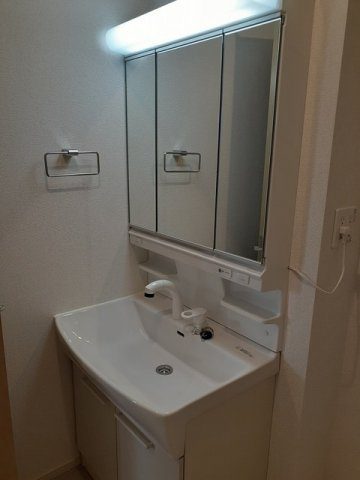 クラルテⅡの洗面所|使いやすい洗面所です