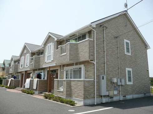 パレ　リヴィエールⅢの外観|外観は落ち着いています