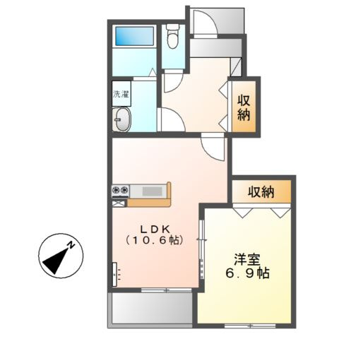 【間取り】 | ソレイユＭ