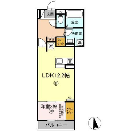 【間取り】 | グランリュクス上野丘東