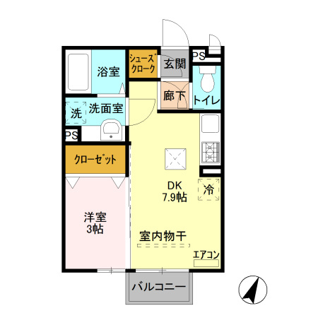 ボンヌ ジュルネの間取り