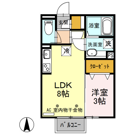 Ｄ-ｄｒｅａｍの間取り