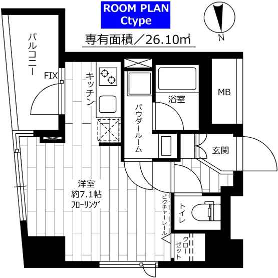 【間取り】 | ステージファースト上野