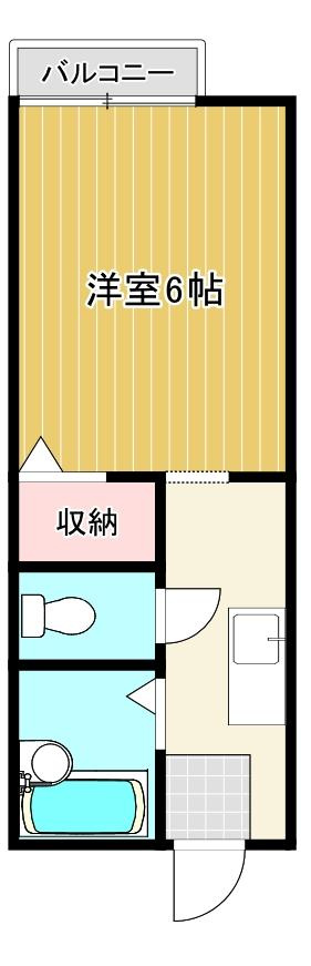 ハイツクレセントの間取り