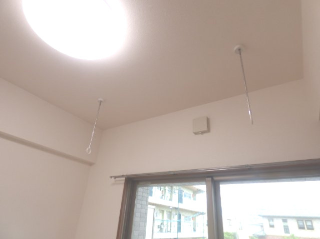 コンソランテの設備|室内物干しできます