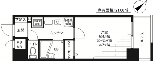 【間取り】 | メインステージ巣鴨
