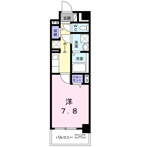 グリーンウエスト　Ⅰの間取り