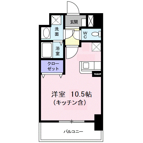 メルヴェーユの間取り