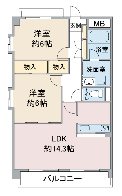 コンソランテの間取り