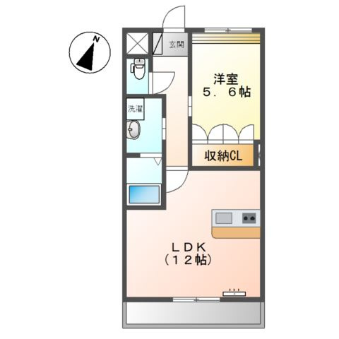 エクシードＪＩＮの間取り