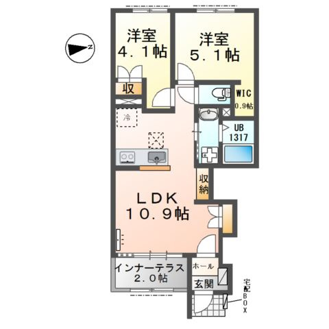 フォレストパーク　要の間取り