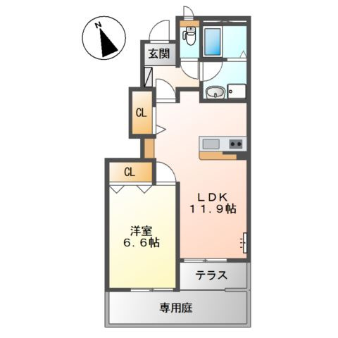 ヴェルモンドの間取り