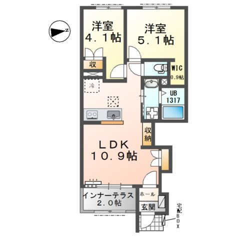 フォレストパーク　要の間取り