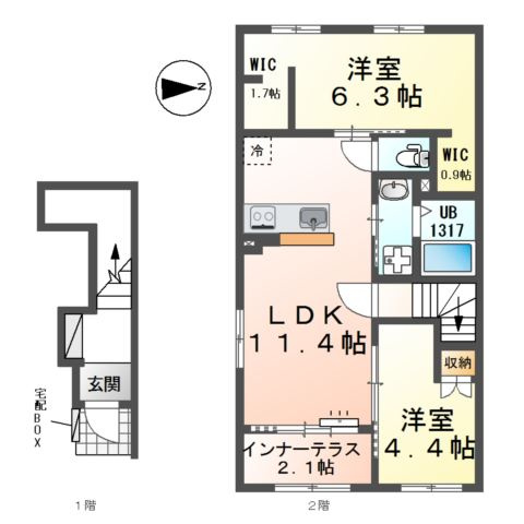 フォレストパーク　要の間取り