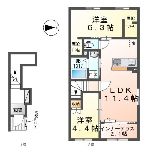 フォレストパーク　要の間取り