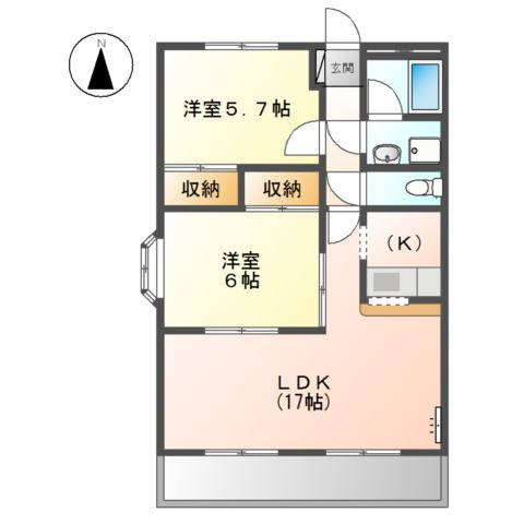フェイブルの間取り