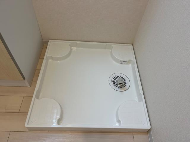 （仮）小山市千駄塚　新築アパートのその他|洗濯機置場（イメージ）