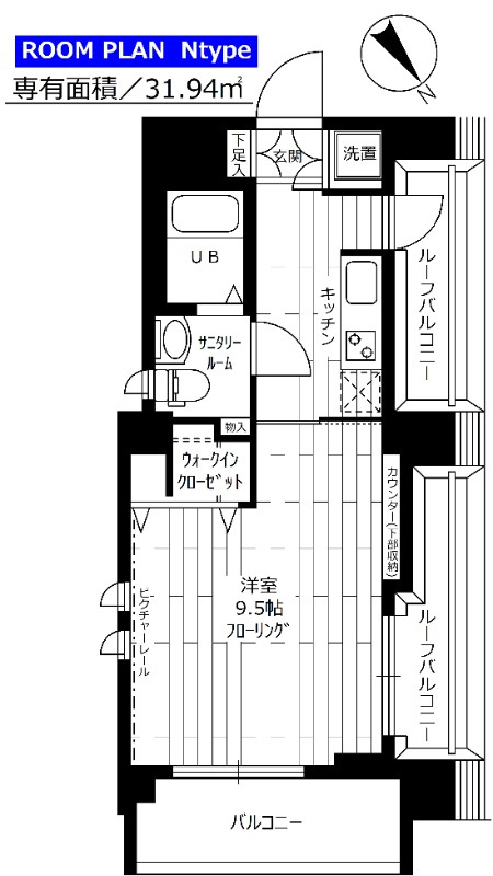 ステージグランデ江古田の間取り