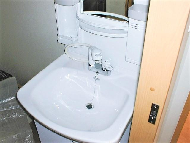 リバーシティ院内の洗面所