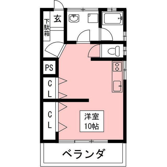 メゾンラピス（旧：早栄ビル）の間取り