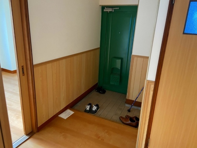グリーンコーポのエントランス