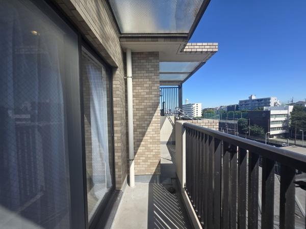 鶴見西パークホームズのバルコニー|陽当り良好のバルコニー！
風通しもよく気持ちいいです
