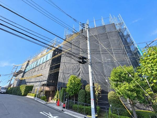 シーアイマンション鷺沼の外観|陽当たり良好、緑に包まれる自然豊かな邸宅地です！