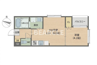 【間取り】 | 【仲介手数料0円】ハーモニーテラス東野Ⅱ
